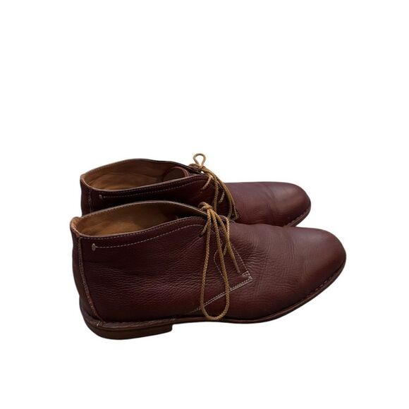 TRASK Men's Brady Boot in brown leather 13 - Picture 3 of 7